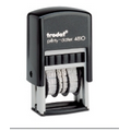 Trodat  Printy Rectangle Self Inking Dater Non Customizable Stamp (5/32"x13/16")